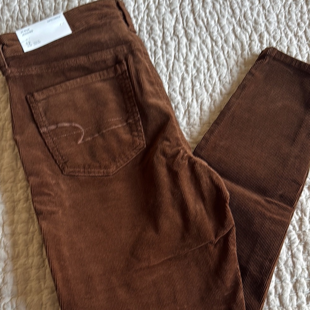 Brown Corduroy Jegging